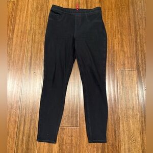 SPANX Jean-ish Black Ankle Leggings